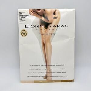 NWT Donna Karan Sheer Nude The Nudes Tights size Small A24 Tone B02 Hose